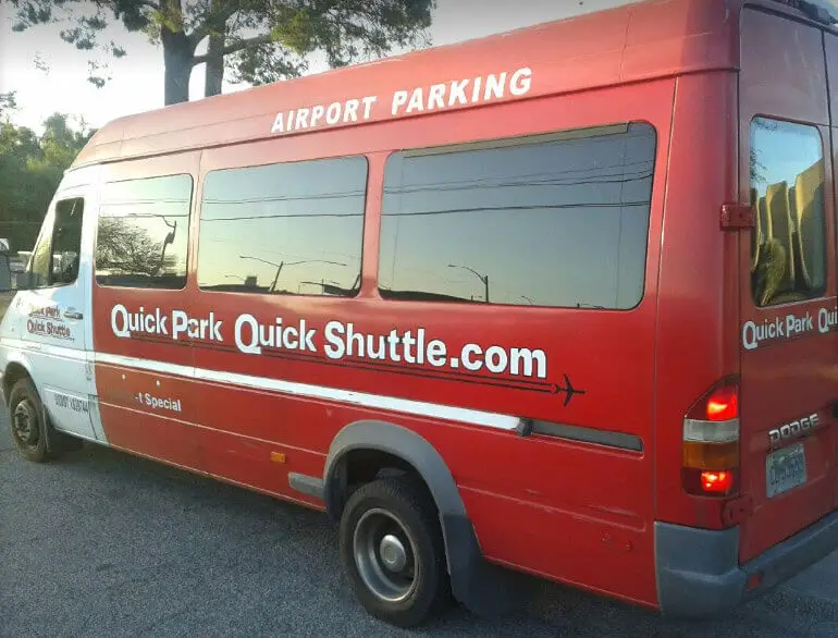 Quick park quick shuttle lot 4 Tucson airport parking logo1